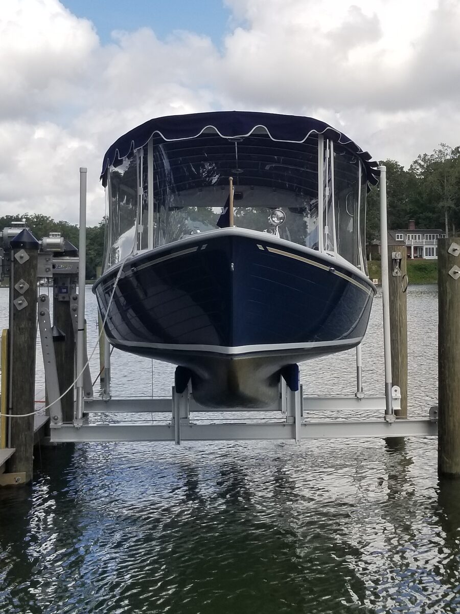 Boat Lift Install